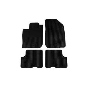 Mochete din cauciuc Gumarny Zubri potrivite pentru Dacia Duster 2010-2017, Sandero 2008-2012, Logan 2004-2012, Logan MCV 2008-2012, set de 4 piese, culoare neagră