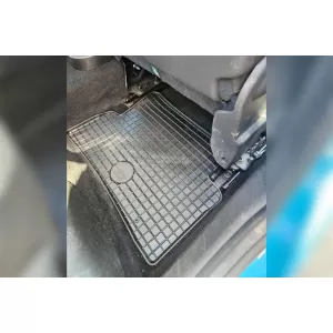 Mochete din cauciuc Gumarny Zubri potrivite pentru Renault Clio 2005-2019, Captur 2013-2019, Modus 2004-2012, set de 4 piese, culoare neagră-image-6251542