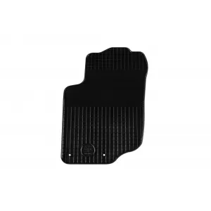 Tălpi din cauciuc Gumarny Zubri potrivite pentru Peugeot 207 2006-2014, set de 4 piese, culoare neagră-image-6251593