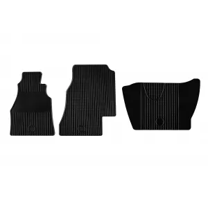 Mănuși din cauciuc Gumarny Zubri potrivite pentru Mercedes Sprinter, Volkswagen LT 1995-2005, set de 3 piese, culoare neagră