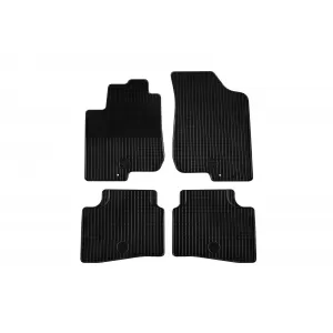 Mochete din cauciuc Gumarny Zubri potrivite pentru Hyundai i30, Kia Ceed 2007-2011, set de 4 piese, culoare neagră