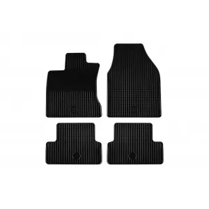 Mochete din cauciuc Gumarny Zubri potrivite pentru Nissan Qashqai 2007-2013, set de 4 piese, culoare neagră