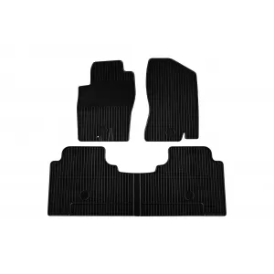 Mănuși din cauciuc Gumarny Zubri potrivite pentru Nissan Navara, Pathfinder 2007-2012, set de 4 piese, culoare neagră