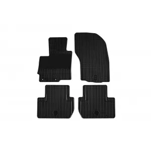 Rubber mats Gumarny Zubri suitable for Citroen C-Crosser, Peugeot 4007, Mitsubishi Outlander 2007-2012, ASX 2010-2015, Eclipse Cross after 2018, 4-piece set, black color