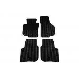 Mochete din cauciuc Gumarny Zubri potrivite pentru Skoda Superb 2008-2015, set de 4 piese, culoare neagră