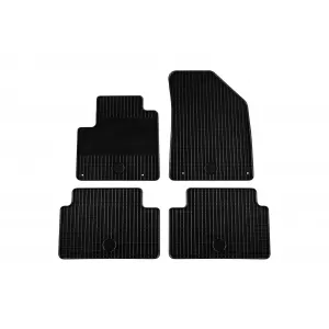 Mochete din cauciuc Gumarny Zubri potrivite pentru Citroen C5 2008-2017, set de 4 piese, culoare neagră