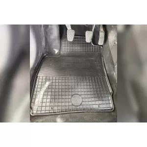 Mănuși din cauciuc Gumarny Zubri potrivite pentru Ford Fiesta 2009-2016, Fusion 2005-2012, set de 4 piese, culoare neagră-image-6251785