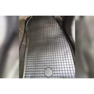 Mănuși din cauciuc Gumarny Zubri potrivite pentru Ford Fiesta 2009-2016, Fusion 2005-2012, set de 4 piese, culoare neagră-image-6251786