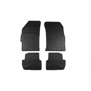 Mochete din cauciuc Gumarny Zubri potrivite pentru Chevrolet Spark după 2010, set de 4 piese, culoare neagră