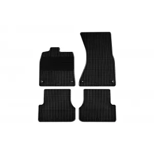Mănuși din cauciuc Gumarny Zubri potrivite pentru Audi A6 sedan, wagon, A7 Sportback 2010-2018, set de 4 piese, culoare neagră