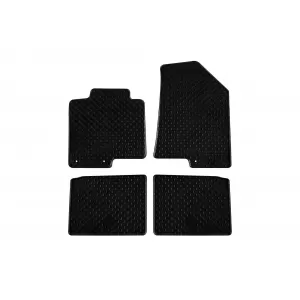 Mochete din cauciuc Gumarny Zubri potrivite pentru Hyundai i40 sedan, wagon 2011-2019, set de 4 piese, culoare neagră-image-6251887