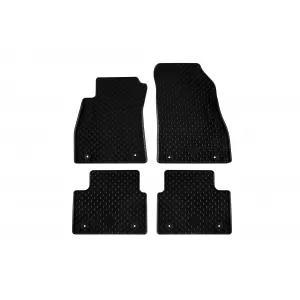 Mochete din cauciuc Gumarny Zubri potrivite pentru Opel Insignia A 2013-2017, set de 4 piese, culoare neagră