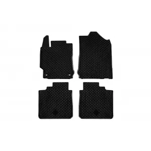 Mănuși din cauciuc Gumarny Zubri potrivite pentru Toyota Camry 2011-2017, set de 4 piese, culoare neagră