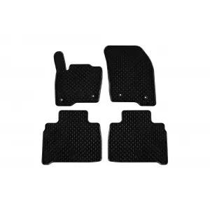 Mănuși din cauciuc Gumarny Zubri potrivite pentru Ford Galaxy, S-Max după 2015, set de 4 piese, culoare neagră