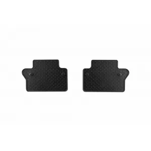 Mochete din cauciuc Gumarny Zubri potrivite pentru Volvo V70, S80, XC70 2007-2016, set de 4 piese, culoare neagră-image-6252132