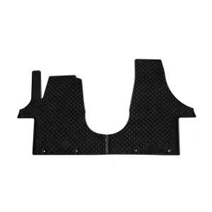 Mănuși din cauciuc Gumarny Zubri potrivite pentru Volkswagen Transporter T5 2010-2015, Multivan, T6 după 2015, set de 2 piese, culoare neagră