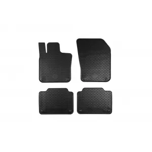 Mochete din cauciuc Gumarny Zubri potrivite pentru Volvo S90, V90 după 2016, set de 4 piese, culoare neagră