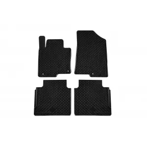 Mochete din cauciuc Gumarny Zubri potrivite pentru Kia Optima sedan, wagon după 2015, set de 4 piese, culoare neagră-image-6252156