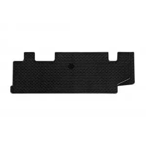 Covor din cauciuc Gumarny Zubri potrivit pentru Volkswagen Transporter T5 2010-2015, Caravelle după 2015, pentru scaunele din a doua rangă, set dintr-o bucată, culoare neagră