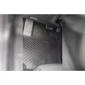 Mochete din cauciuc Gumarny Zubri potrivite pentru Hyundai Kona, Kona HeV 2018-2023, set de 4 piese, culoare neagră-image-6252232
