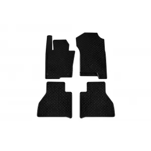 Mochete din cauciuc Gumarny Zubri potrivite pentru Mercedes X class W470 după 2017, set de 4 piese, culoare neagră