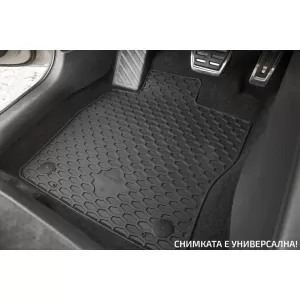 Mochete din cauciuc Gumarny Zubri potrivite pentru Mazda SH-3 după 2015, set de 4 piese, culoare neagră-image-6252282