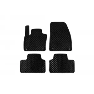 Mochete din cauciuc Gumarny Zubri potrivite pentru Volvo XC40 după 2018, set de 4 piese, culoare neagră-image-6252287