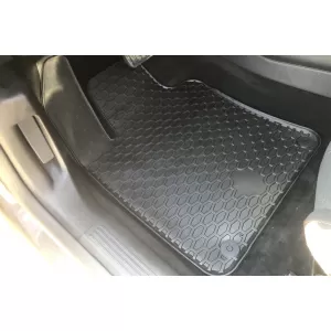 Mănuși din cauciuc Gumarny Zubri potrivite pentru Peugeot 508 după 2018, Citroen DS9 după 2020, set de 4 piese, culoare neagră-image-6252307