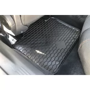 Mănuși din cauciuc Gumarny Zubri potrivite pentru Peugeot 508 după 2018, Citroen DS9 după 2020, set de 4 piese, culoare neagră-image-6252309