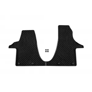 Mochete din cauciuc Gumarny Zubri potrivite pentru Volkswagen Transporter T6 după 2019, set de 2 piese, culoare neagră