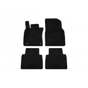 Mochete din cauciuc Gumarny Zubri potrivite pentru Toyota Camry după 2018, set de 4 piese, culoare neagră