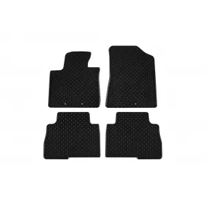 Mochete din cauciuc Gumarny Zubri potrivite pentru Kia Sorento 2010-2014, set de 4 piese, culoare neagră