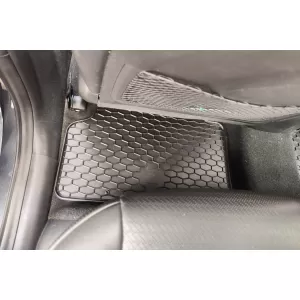 Mănuși din cauciuc Gumarny Zubri potrivite pentru Hyundai Kona Electric 2019-2023, set de 4 piese, culoare neagră-image-6252453