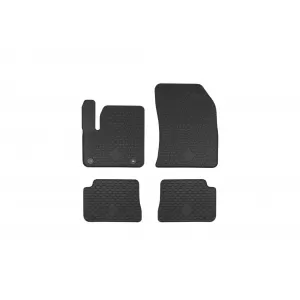 Rubber mats Gumarny Zubri suitable for Alfa Romeo Junior EV, Fiat 600e, Jeep Avenger after 2024, 4-piece set, black color