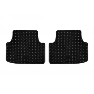 Mochete din cauciuc Gumarny Zubri potrivite pentru Volkswagen Golf VIII Variant eTSI MHEV după 2020, set de 5 piese, culoare neagră-image-6252493
