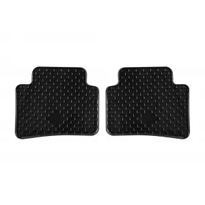 Mochete din cauciuc Gumarny Zubri potrivite pentru Mercedes C class W206 după 2021, set de 4 piese, culoare neagră-image-6252532