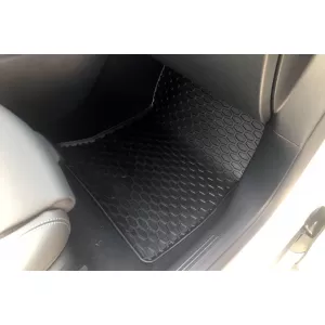 Mănuși din cauciuc Gumarny Zubri potrivite pentru Mercedes EQA H243 după 2021, EQB X243 după 2022, set de 4 piese, culoare neagră-image-6252562