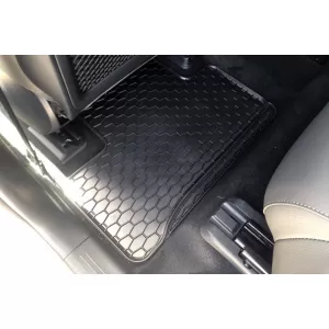 Mănuși din cauciuc Gumarny Zubri potrivite pentru Mercedes EQA H243 după 2021, EQB X243 după 2022, set de 4 piese, culoare neagră-image-6252564