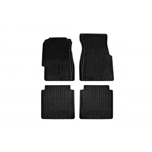 Mochete din cauciuc Gumarny Zubri potrivite pentru Honda Civic 1995-2001, set de 4 piese, culoare neagră-image-6252611