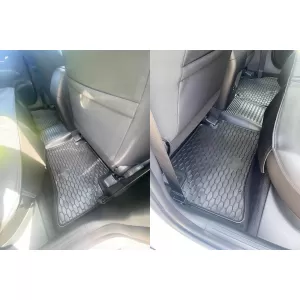 Universal rubber tunnel mat Gumarny Zubri UNI series