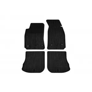 Mănuși din cauciuc Gumarny Zubri potrivite pentru Audi A4 sedan, wagon 1995-2001, set de 4 piese, culoare neagră