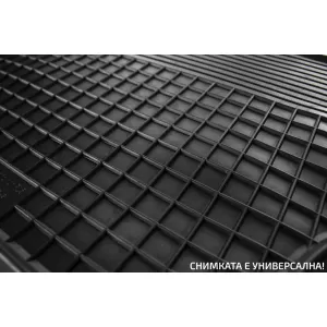 Mănuși din cauciuc Gumarny Zubri potrivite pentru Mercedes E class W210 1995-2001, set de 4 piese, culoare neagră-image-6252654