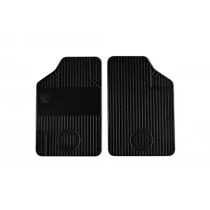 Set universal de mochete din cauciuc pentru față, potrivit pentru seria Vario de la Gumarny Zubri, set de 2 piese, culoare neagră