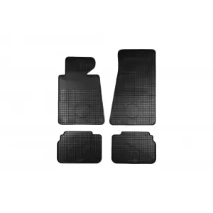 Mochete din cauciuc Gumarny Zubri potrivite pentru BMW 5 Series E34 sedan, wagon 1989-1995, set de 4 piese, culoare neagră