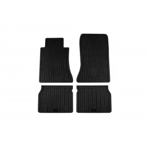 Mochete din cauciuc Gumarny Zubri potrivite pentru Mercedes E class W124 1984-1996, set de 4 piese, culoare neagră