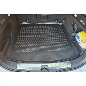 Covor de portbagaj TPE de la Gumarny Zubri, potrivit pentru Renault Talisman break după 2015, cu podeaua portbagajului în poziția superioară-image-6253375