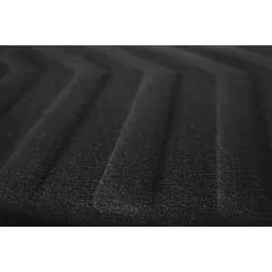 Mochete textile 3D Gumarny Zubri potrivite pentru Skoda Kodiaq, Volkswagen Tiguan All Space după 2017, Seat Tarraco după 2019, set de 4 bucăți, negru-image-6254031