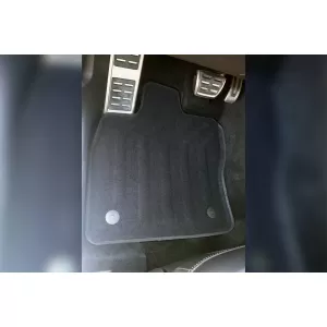 Mochete textile 3D Gumarny Zubri potrivite pentru Audi Q3 după 2018, Volkswagen Tiguan după 2016, set de 4 bucăți, negru-image-6254036