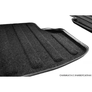 Mochete textile 3D Gumarny Zubri potrivite pentru Skoda Superb 2015-2019, Skoda Superb după 2020, Volkswagen Arteon după 2017, set de 4 bucăți, negru-image-6254060