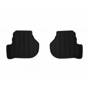 Mochete textile 3D Gumarny Zubri potrivite pentru Volkswagen Golf VI 2008-2013, Skoda Octavia 2008-2012, set de 4 bucăți, negru-image-6254088